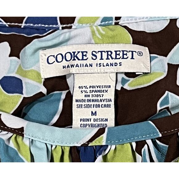 Cooke Street Women's Size M Multi Color Floral Print Sleeveless Dress NWOT - Picture 6 of 6